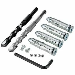 Ancre De Vélo Au Sol Intérieur Ou Extérieur Evolution Kryptonite -Éclairages Vélo Soldes ancre de velo au sol interieur ou exterieur evolution kryptonite full 5