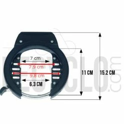 Point Antivol De Cadre XXL Plus Pour Roue Arrière De Vélo -Éclairages Vélo Soldes antivol de cadre xxl plus pour roue arriere de velo full 4