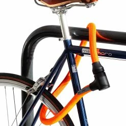 Antivol Câble 100 Cm Certifié ART2 Tex-Lock Orbit -Éclairages Vélo Soldes antivol tex lock orbit orange