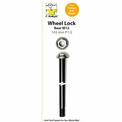 Antivol Pour Roues Avant Et Arrière à Axe Traversant M12 Pinhead -Éclairages Vélo Soldes axe antivol traversant roue arriere m12 142 1.5