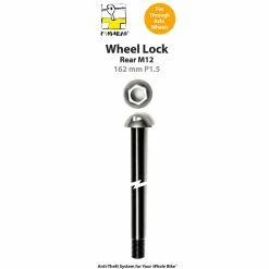Antivol Pour Roues Avant Et Arrière à Axe Traversant M12 Pinhead -Éclairages Vélo Soldes axe antivol traversant roue arriere m12 162 1.5