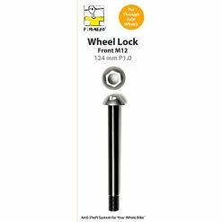 Antivol Pour Roues Avant Et Arrière à Axe Traversant M12 Pinhead -Éclairages Vélo Soldes axe antivol traversant roue avant m12 124 1.0