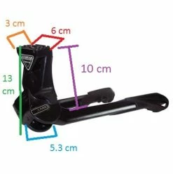 Béquille Double URSUS Jumbo 26 Pouces -Éclairages Vélo Soldes bequille double ursus jumbo 26 pouces full 4