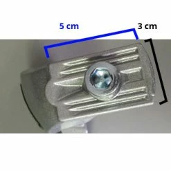 Béquille Latérale Argent Pour VAE Et Vélo Lourd Kaiser - Ursus -Éclairages Vélo Soldes bequille laterale argent pour vae et velo lourd kaiser ursus full 3