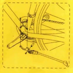 Éclairages Vélo Soldes -Éclairages Vélo Soldes bequille pour velo en carbone full 2