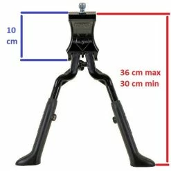 Brandless Béquille Vélo Double Ajustable En Hauteur -Éclairages Vélo Soldes bequille velo double ajustable en hauteur full 5