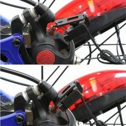 Brandless Clignotant Feu Stop Pour Vélo Avec Signal Sonore -Éclairages Vélo Soldes clignotant feu stop pour velo avec signal sonore full 6