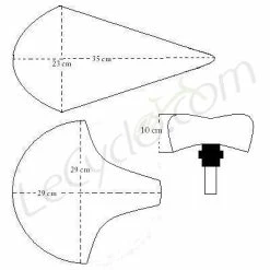 HOCK Housse De Selle De Vélo Pour La Pluie -Éclairages Vélo Soldes housse de selle de velo pour la pluie full 3