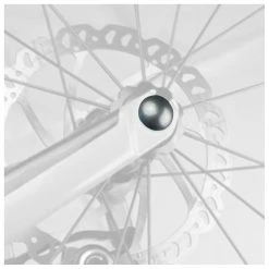 Antivols Pour Roue Avant Et Arrière Avec Axe à Serrage Rapide Pinhead -Éclairages Vélo Soldes lot de 2 verrous a relachement rapide verrous pour roues 3