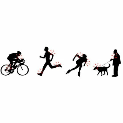 Paire De Bracelets Jaunes Réfléchissants Cyclisme Ryu Wowow 4 Paire De Bracelets Jaunes Réfléchissants Cyclisme Ryu Wowow – Image 4