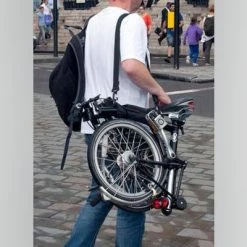 Poignée De Vélo Pliant Brompton OYB à Boucles Pour Bandoulière -Éclairages Vélo Soldes poignee de velo pliant brompton oyb a boucles pour bandouliere full 5