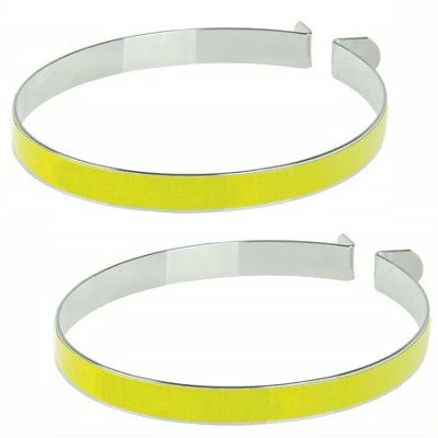 M-Wave Serre Pantalon Rigide Réfléchissant Pour Cycliste - Par 2 1 M-Wave Serre Pantalon Rigide Réfléchissant Pour Cycliste - Par 2