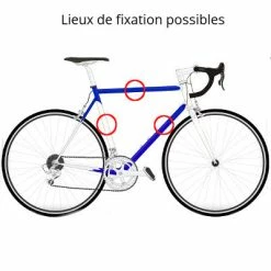 Support D'antivol Vélo U Abus USH Pour 460/470/32 -Éclairages Vélo Soldes support d antivol velo u abus ush pour 460 470 32 full 4