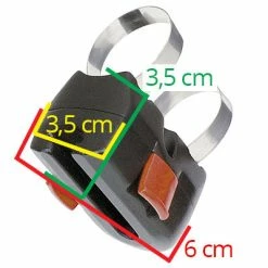 Support Vélo Pour Antivol U Twin Klickfix -Éclairages Vélo Soldes support velo pour antivol u twin klickfix full 5